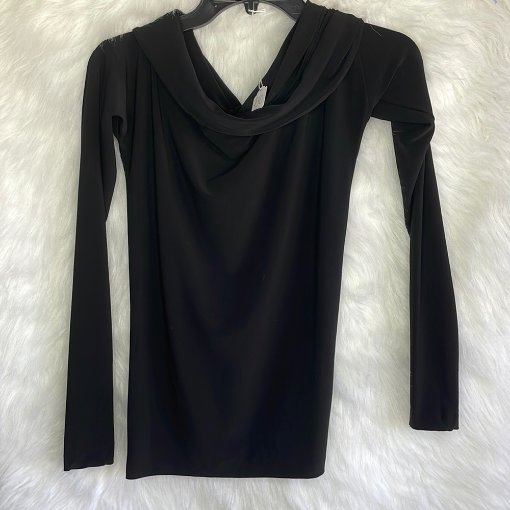 Norma Kamali Black Top Size 7
